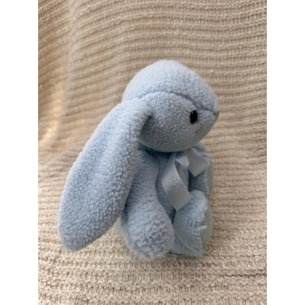 Kaisiyang International Bunny Plush Blue Stuffed Animal 11in Lovey Kids Toy 2022